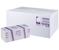 ZZ folded towels made of recycled paper DONAU EXPERT, 1 layer, 3800 sheets, 20 pcs, white