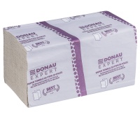 ZZ folded towels made of recycled paper DONAU EXPERT, 1 layer, 3600 sheets, 20 pcs, grey