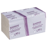 ZZ folded towels made of recycled paper DONAU EXPERT, 1 layer, 3600 sheets, 20 pcs, grey
