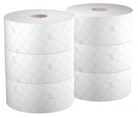 Papier toaletowy SCOTT Control, centralne odwijanie, 2-warstwowy, 314m, 6 rolek x 1280 listk&oacute;w, biały, Papiery toaletowe i dozowniki, Artykuły higieniczne i dozowniki