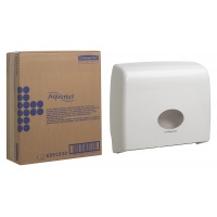 Dozownik do papieru toaletowego KIMBERLY-CLARK Jumbo Non-Stop , 6991, biały, Papiery toaletowe i dozowniki, Artykuły higieniczne i dozowniki