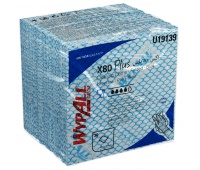 Folded wiper WYPALL X80 Plus Critical Clean, nonwoven, 35.5x33.5cm, 30 pcs, blue