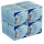 Czyściwo składane WYPALL X80 Plus Critical Clean, włókninowe, 35,5x33,5cm, 30 szt., niebieskie