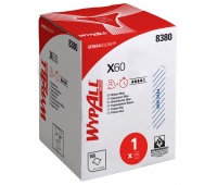 Wiper roll WYPALL X60 General Clean, centrefeed, nonwoven, 150 sheets, blue