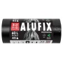 Worki na śmieci ALUFIX Professional, HDPE, 60x80cm, 8 &mu;m, 60l, 40 szt., czarne, Worki, Artykuły higieniczne i dozowniki