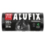 Worki na śmieci ALUFIX Professional, LDPE, 70x110cm, 21 &mu;m, 120l, 20 szt., czarne, Worki, Artykuły higieniczne i dozowniki
