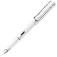 Fountain pen LAMY Safari 019, EF, white