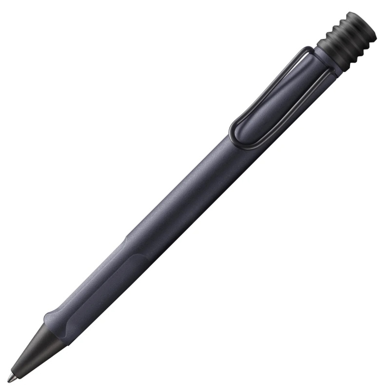 Długopis LAMY Safari 2E2, M, z czarnym wkładem, grafitowo-czarne, Długopisy, Artykuły do pisania i korygowania