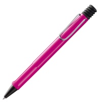 Długopis LAMY Safari 213, M, z czarnym wkładem, r&oacute;żowy, Długopisy, Artykuły do pisania i korygowania