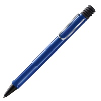 Długopis LAMY Safari 214, M, z czarnym wkładem, niebieski