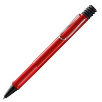Długopis LAMY Safari 214, M, z czarnym wkładem, czerwony, Długopisy, Artykuły do pisania i korygowania