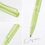 Rollerball pen LAMY Safari 3D0, M, with blue refill, light green