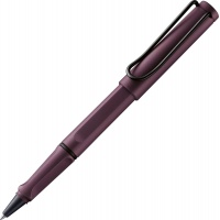 Rollerball pen LAMY Safari 3E3, M, with black refill, violet