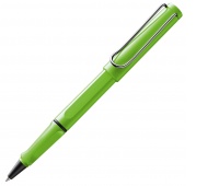 Rollerball pen LAMY Safari 313, M, with blue refill, green