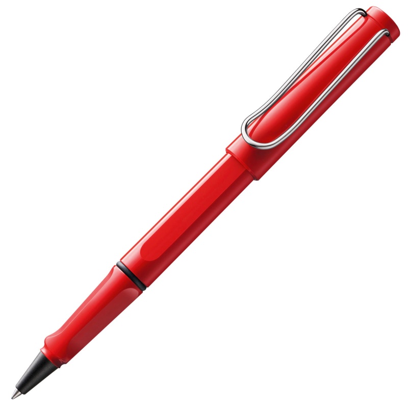 Pi&oacute;ro kulkowe LAMY Safari 316, M, z czarnym wkładem, czerwone, Pi&oacute;ra, Artykuły do pisania i korygowania