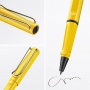 Rollerball pen LAMY Safari 318, M, with blue refill, yellow