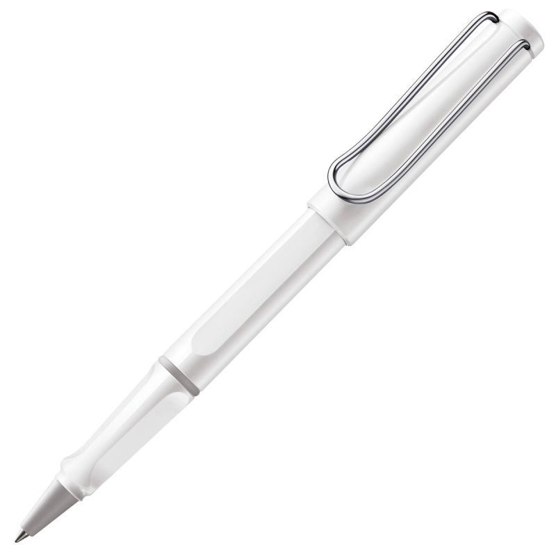 Pi&oacute;ro kulkowe LAMY Safari 319, M, z niebieskim wkładem, biały, Pi&oacute;ra, Artykuły do pisania i korygowania