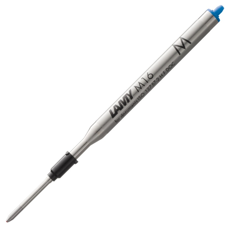 Wkład do długopisu LAMY M16, M, blister, niebieski, Długopisy, Artykuły do pisania i korygowania