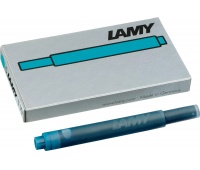 Naboje atramentowe LAMY T10, 5 szt., turkusowy, Pi&oacute;ra, Artykuły do pisania i korygowania