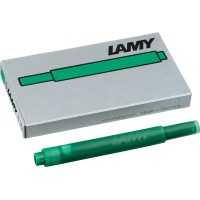 Naboje atramentowe LAMY T10, 5 szt., blister, zielony, Pi&oacute;ra, Artykuły do pisania i korygowania