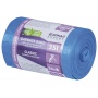 Worki na odpady DONAU EXPERT, klasyczne, LDPE, 35l, 50 szt., niebieskie