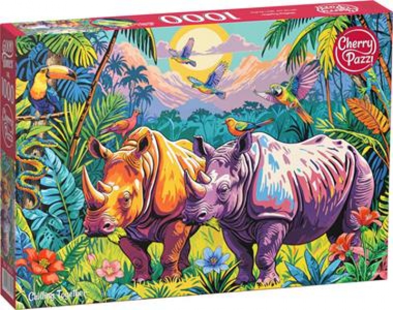 PUZZLE 1000 CHERRYPAZZI CHILLING TOGETHER 31575, 1000 element&oacute;w, Puzzle