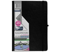 KALENDARZ HIP HOP B5 24 M-CE TYGODN.CZARNY 2027/28