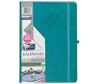 KALENDARZ HIP HOP B5 24 M-CE TYGODN.CZARNY 2027/28, Tygodniowe, Kalendarze