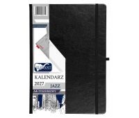 KALENDARZ JAZZ A4 TYGODNIOWY CZARNY 2027