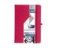 KALENDARZ PEDAGOGA SALSA A5 TYG.KARMAZYN.2026/27, Nauczyciela i akademickie, Kalendarze