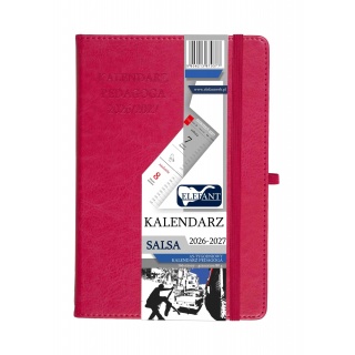 KALENDARZ PEDAGOGA SALSA A5 TYG.KARMAZYN.2026/27, Nauczyciela i akademickie, Kalendarze