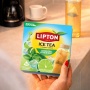 Herbata LIPTON, do parzenia na zimno, mięta i limonka, 10 torebek, Herbaty, Artykuły spożywcze
