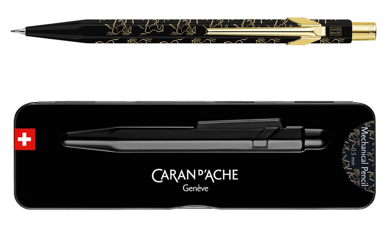 Oł&oacute;wek mechaniczny CARAN D'ACHE 844 Horse, 0,5mm, w pudełku, czarny, Oł&oacute;wki, Artykuły do pisania i korygowania