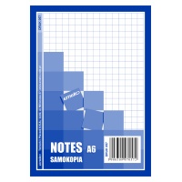 Druk Notes samokopiujący EMEKO (Druk 057), A6, 1+1, 80 kartek, Papiery specjalne, Papier i etykiety