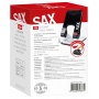 Dziurkacz SAX 558 EasyPro L, dziurkuje do 50 kartek, czarny, Dziurkacze, Drobne akcesoria biurowe
