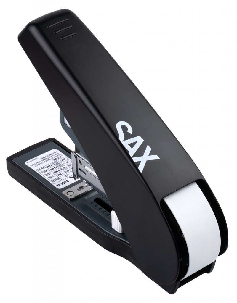 Zszywacz SAX 659 EasyPro XL, zszywa do 100 kartek, 24/6, 23/8-13, czarny, Zszywacze, Drobne akcesoria biurowe