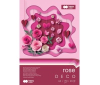 BLOK DECO A4 170g 20k 5KOL HAPPY COLOR ROSE, Scrapbooking, Art. kreatywne