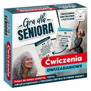 Gra dla Seniora. Ćwiczenia dwuzadaniowe, Towarzyskie, Gry