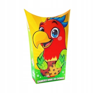 MINI WAFFLE POCKET PETS PAPUGA, Klocki, Zabawki