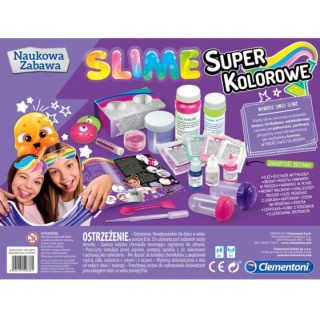 SUPER KOLOROWE SLIME !!, Gluty, gniotki, Zabawki