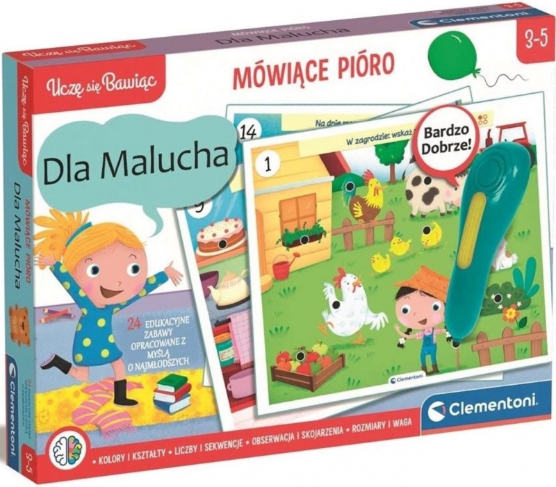 M&Oacute;WIĄCE PI&Oacute;RO 500 PYTAŃ DLA MALUCHA !!, Edukacyjne, Gry