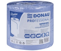 Wiper roll DONAU PROFESSIONAL, 2 layers, 800 sheets, blue