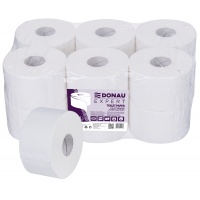 Papier toaletowy celulozowy DONAU EXPERT Jumbo, 2-warstwowy, 500 listk&oacute;w, 12szt., biały