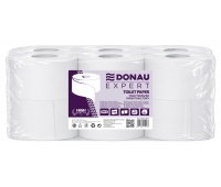 Cellulose toilet paper DONAU EXPERT Jumbo, 2 layers, 500 sheets, 12 pcs, white