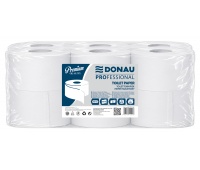 Cellulose toilet paper DONAU PROFESSIONAL, 2 layers, 315 sheets, 12 pcs, white