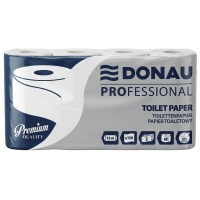 Cellulose toilet paper DONAU PROFESSIONAL, 3 layers, 150 sheets, 8 pcs, white