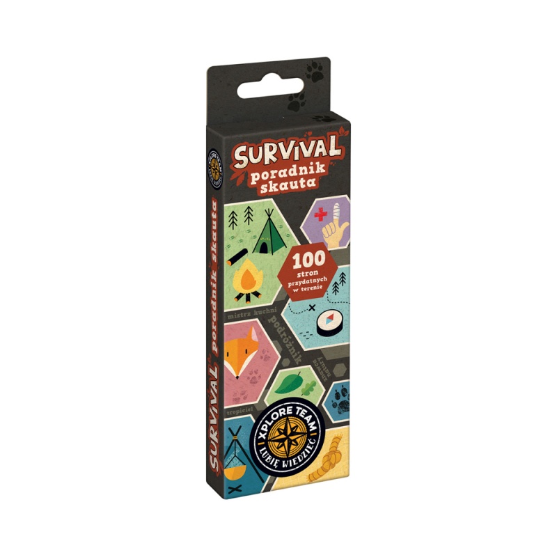 GRA EDUK SURVIVAL PORADNIK SKAUTA CZU 6226374, Edukacyjne, Gry