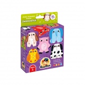 PUZZLE PIERWSZE PUZZLE ZWIERZATKA 15M+ CZU PUD