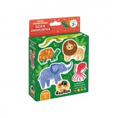 PUZZLE PROGRESYWNE DZIKIE ZWIERZETA 2+ CZU PUD