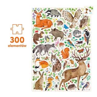 -PUZZLE ODKRYWCY DZIKA PRZYRODA, Dla malucha, Puzzle